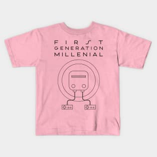 First Generation Millenial Kids T-Shirt